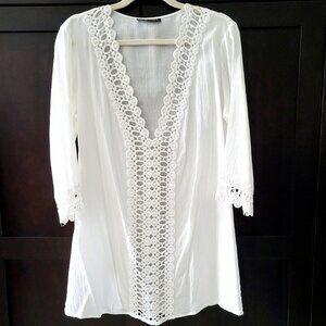 LA BLANCA beach dress. Size M
